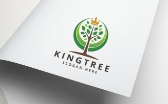 King Tree Nature Logo Temp