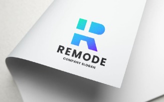 Remode Letter R Logo Template