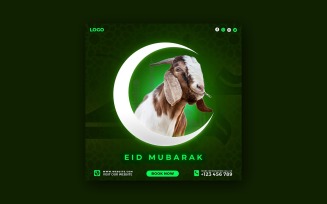 Eid al-Adha Social Media Post Template