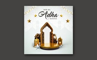 Islamic Eid al-Adha Marketing Template