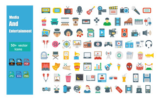 Media & Entertainment Icon Pack