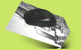 Mouse Mockup PSD Template Design 1
