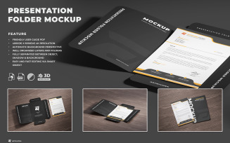 Presentation Folder Mockup