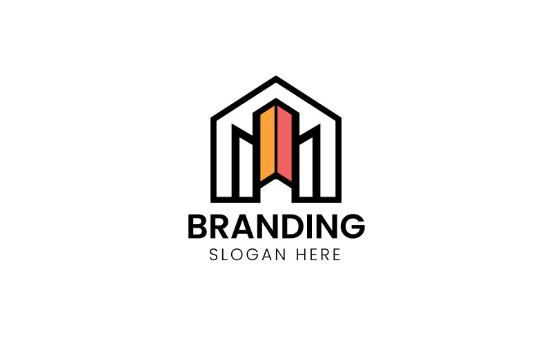 Real estate building logo-933 Logo Template