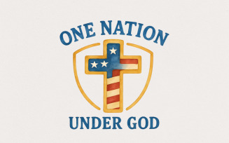 One Nation Under God png, Patriotic Print, USA Freedom Design, Second Amendment Sublimation,