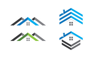 House Property concept icon logo template v.67