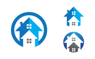 House Property concept icon logo template v.69