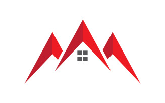 House Property concept icon logo template v.70