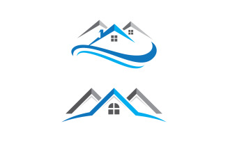 House Property concept icon logo template v.77