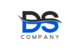 DS Letter Initials Logo Design Template