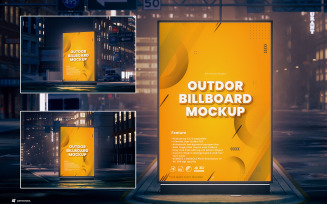 Outdoor Billboard Mockup Template