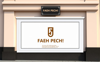 Outdoor wall mockup | Outdoor wall board mockup