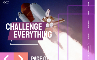 Aeroo - Business Website Hero