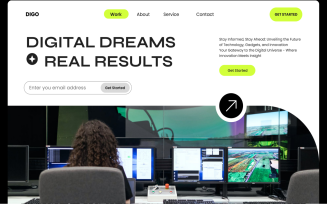 DigiCon - Digtial Marketing website hero