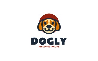 Dog Mascot Logo Design Template 341
