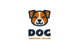 Dog Mascot Logo Design Template 364