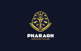 Pharaoh Mascot Logo Design