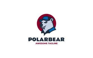 Polar Bear Mascot Logo Design 364