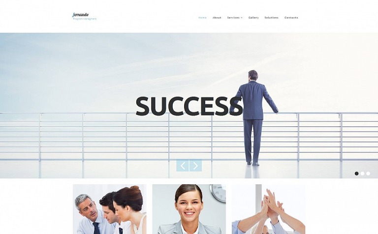 Business Bootstrap Moto CMS 3 Theme Big Screenshot Business Responsive Moto CMS 3 Template New Screenshots BIG
