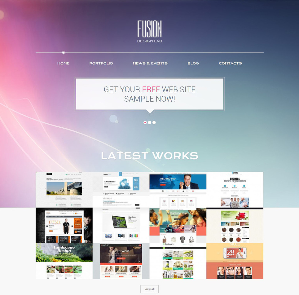 Design Group WordPress Theme Site Title