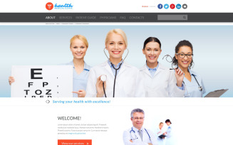 Medical Responsive Website Template
