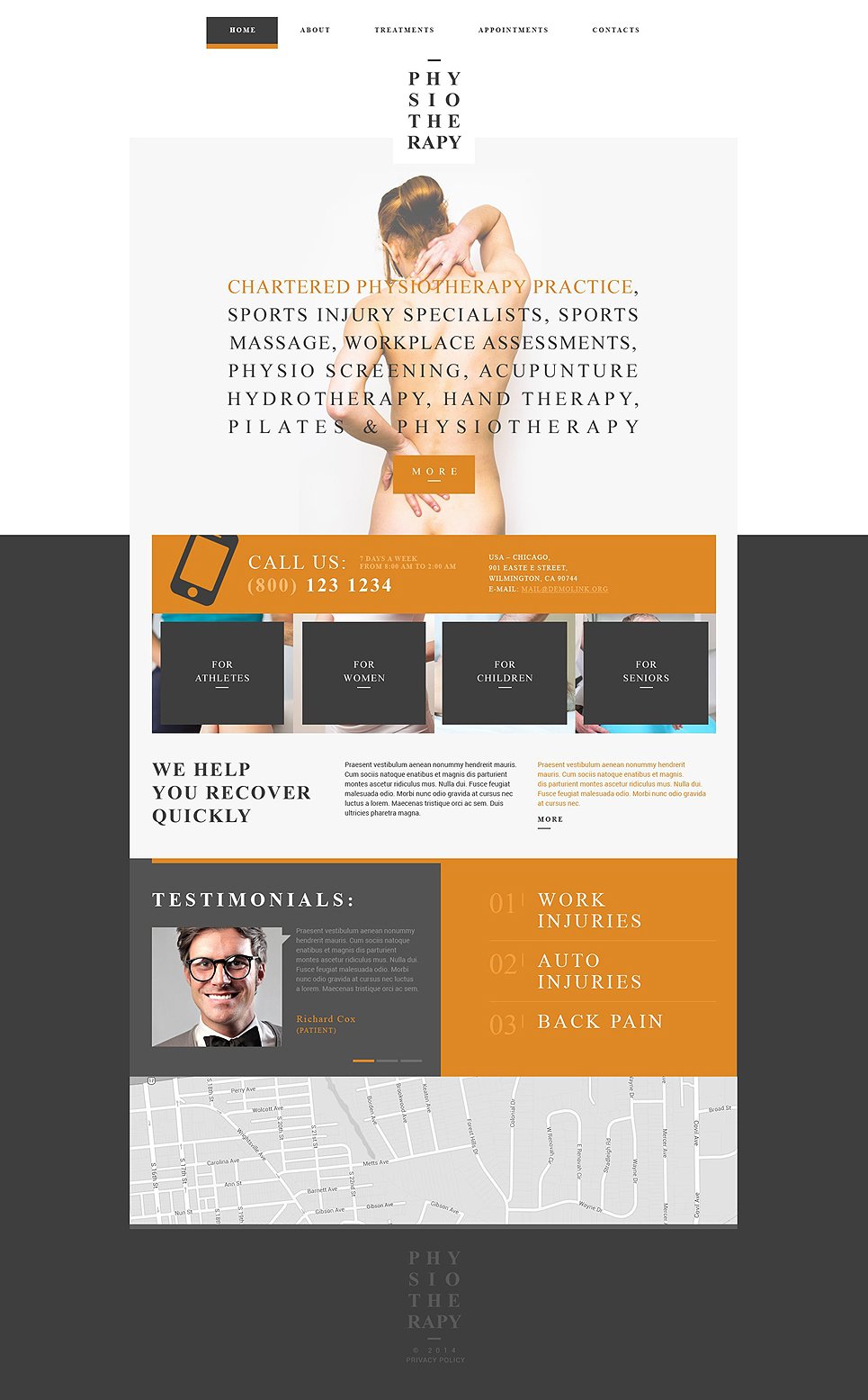 Medical Responsive Website Template New Screenshots BIG