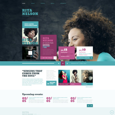 Responsive Joomla Template over Persoonlijke pagina #52314