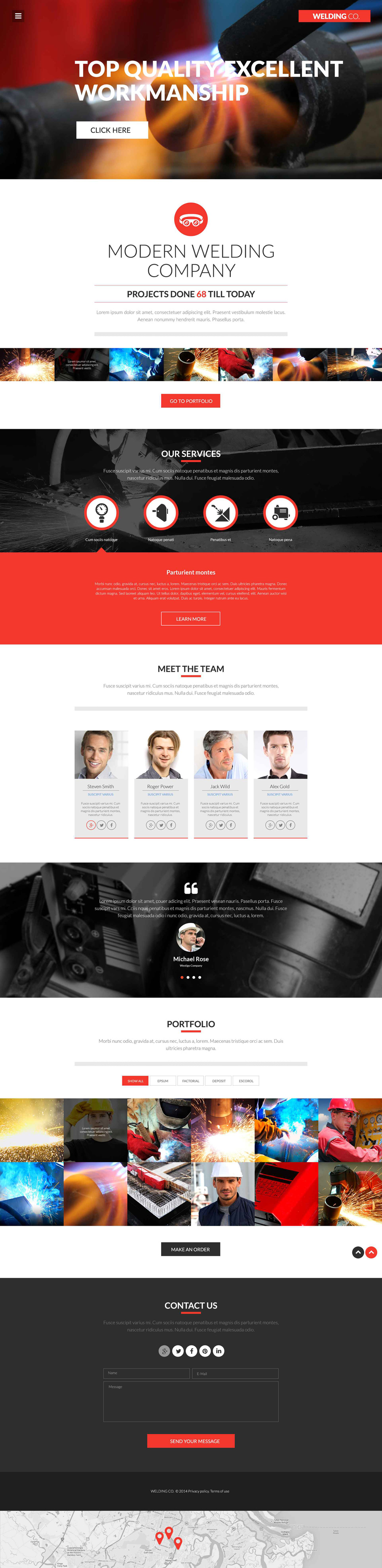 Welding Corp Website Template New Screenshots BIG