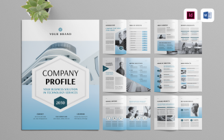 Company Profile Template | Microsoft Word & Indesign