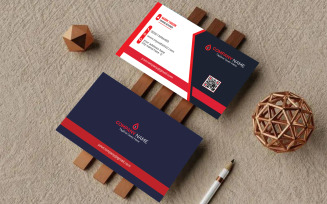 Corporate & Creative Business Card Template - Visiting Card -Professional Business Card