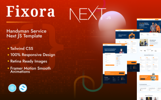 Fixora – FREE On-Demand Services Next.js Template