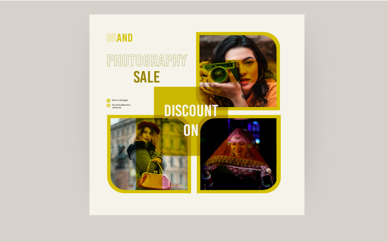Photography Sale Discount Promotion for Social Media