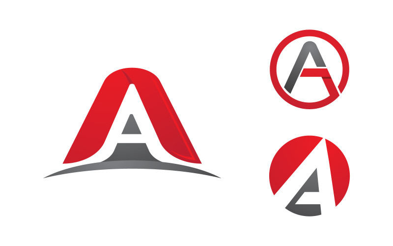 A Letter Business Concept design LogoTemplate v.79 Logo Template