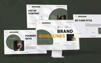 Bendlux Brand Guidelines Free Presentation Template