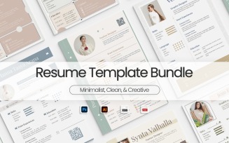 Elegant & Modern Resume Bundles