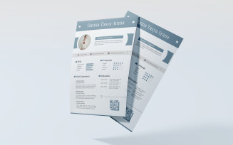 Minimalist Fashion Designer CV Template