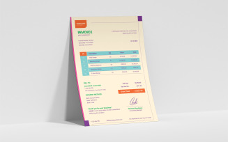 Modern Corporate Invoice Template