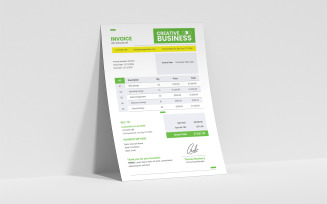 Modern Creative Business Invoice Template