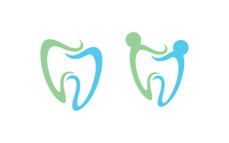 Dental Medical Care Logo icon vector design template vv.86