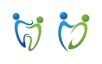 Dental Medical Care Logo icon vector design template vv.89