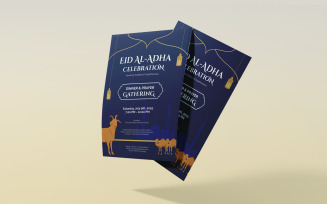 Eid Al-Adha Celebration Flyer Template 84