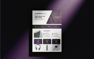 Tech Product Promotional Sale Flyer