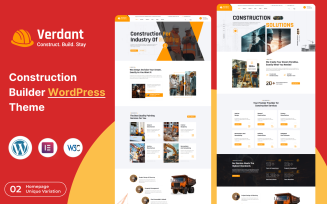 Verdant - Construction & Builder WordPress Theme