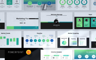 Business Marketing Plan Presentation Template
