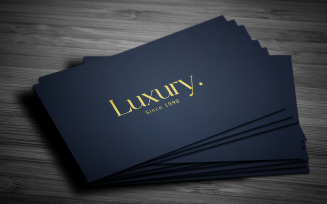 Luxurious Business Card Template