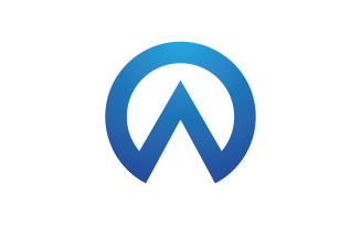 A Letter Business Concept design LogoTemplate v.91