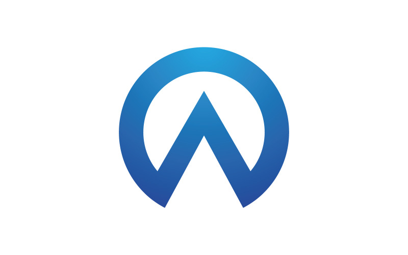 A Letter Business Concept design LogoTemplate v.91 Logo Template