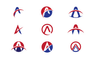 A Letter Business Concept design LogoTemplate v.94