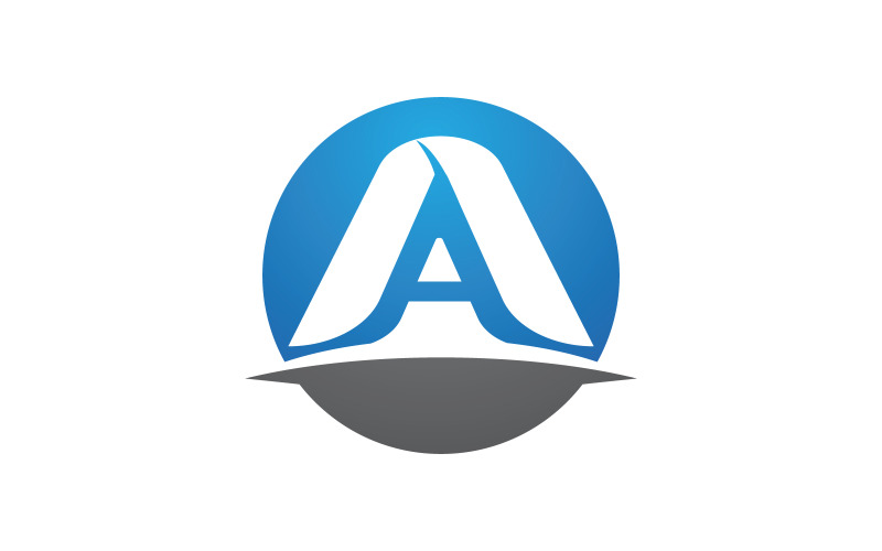 A Letter Business Concept design LogoTemplate v.95 Logo Template