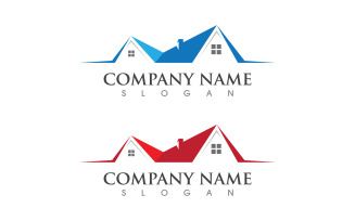 House Property concept icon logo template v.100